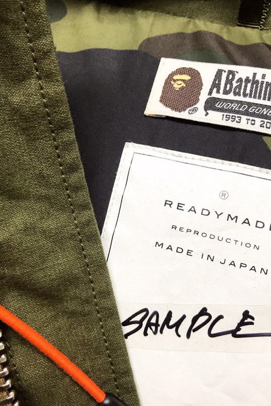 bape 和 readymade 秘密联名