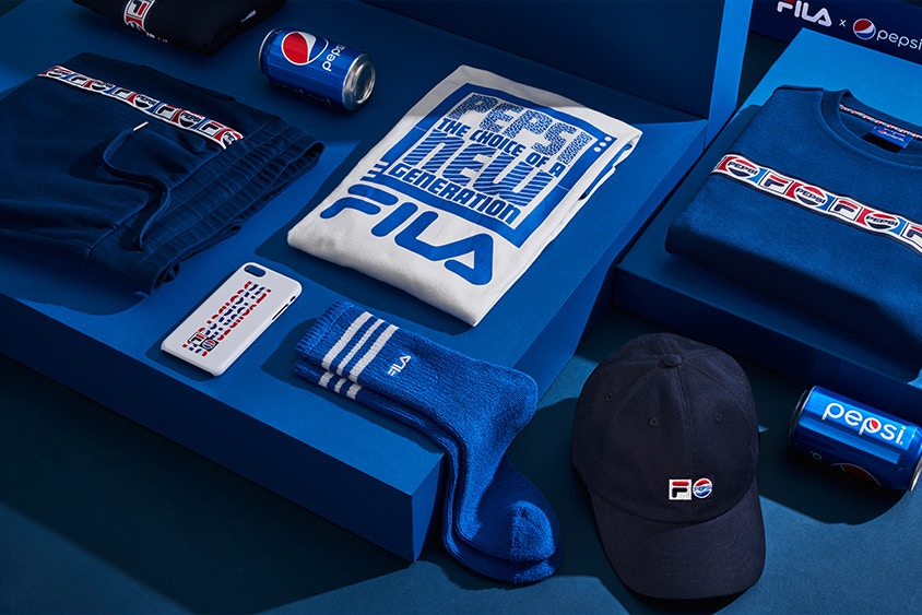 kith x coca-cola已是过去时?pepsi x fila才是现在进行时!